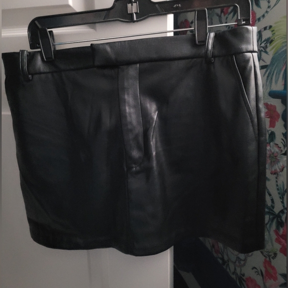 Rails Prim Vegan Leather skirt - Picture 4 of 8